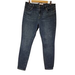 Pistola Medium Wash Skinny Jeans Women's 33 ‎ Stretch Denim Comfort Utility